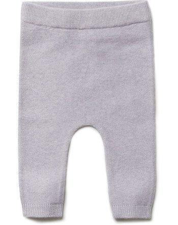 Puri Organic Strickhose aus Bio-Baumwolle/Seide - Lavendel