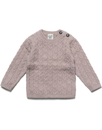 Puri Organic Strickpullover aus Bio-Baumwolle/Schurwolle - Peanut 💗🌿