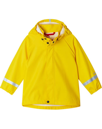 Reima Rain jacket LAMPI yellow