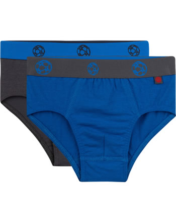 Sanetta Boys Doppelpack Hipshort Shadow Blue Underwear
