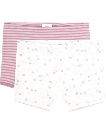 Sanetta Set of 2  girls shorts underpants white pebble 335708-1948