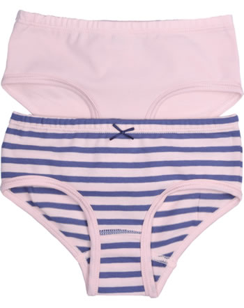 Sanetta Girls Mehrfachpack Broken White Perfect Set of Three hipslips Made of Organic Cotton in Different Girly Designs 