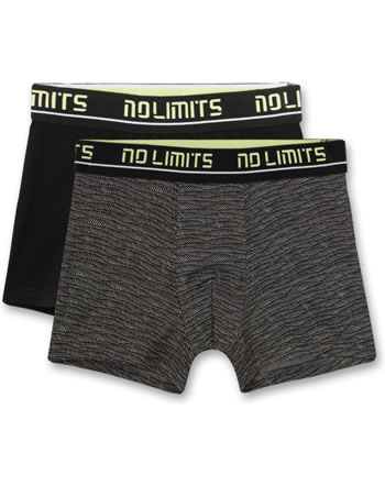 Sanetta Boxer Shorts 2 pièces elite grey mel.