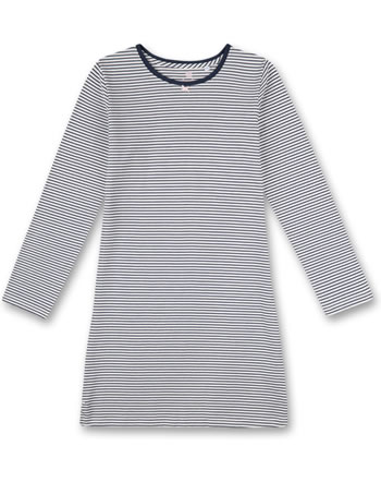 Sanetta Mädchen Nachthemd/Schlafshirt Langarm nordic blue 244932-5962
