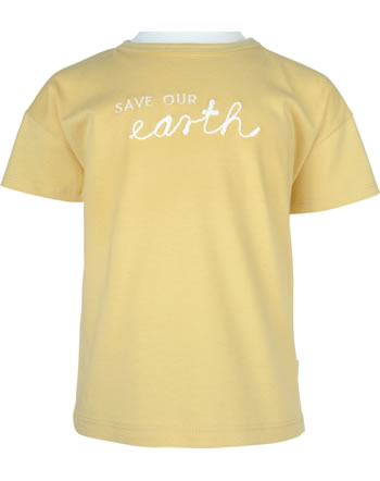 Sanetta Pure T-Shirt Kurzarm SAVE OUR EARTH schwefel