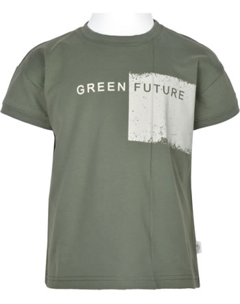 Sanetta Pure T-Shirt Kurzarm olive 10660-40047 GOTS