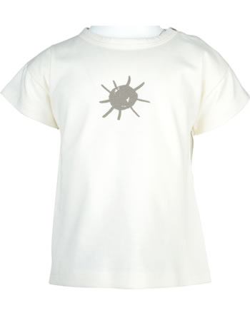 Sanetta Pure Baby T-Shirt Kurzarm SONNE whitewhisper 10796-18010 GOTS