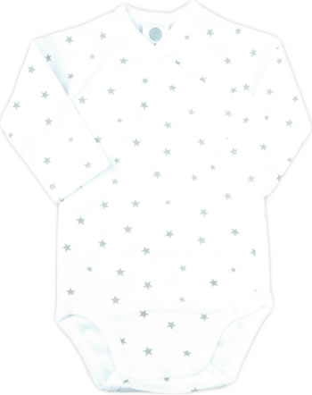 Sanetta Body pour bébé manches longues STARS grey melange