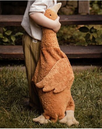 Senger Naturwelt Wärmetier Gans groß 75 cm - Rost