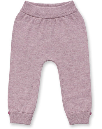 Sense Organics Baby-Hose 'Pablo' aus Merinowolle - Mauve Melange