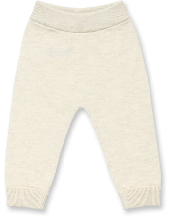 Sense Organics Baby-Strick-Leggings 'Pablo' aus 100 % Merinowolle - Cream Melange