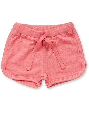 Sense Organics Terry-Shorts 'Oda' aus Bio-Baumwolle - Pink Peach