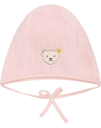 Steiff Hat fleece BASIC BABY WELLNESS silver pink