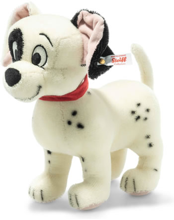 Steiff Disney 101 Dalmatiner Hund Patch 24 cm Mohair weiß stehend 355912