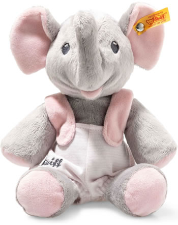 Steiff Elefant Trampili 24 cm grau/rosa 241666