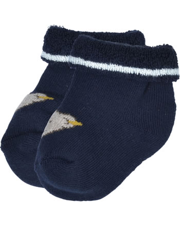 Steiff Frottee-Baby-Socken in Geschenkbox BASIC steiff navy