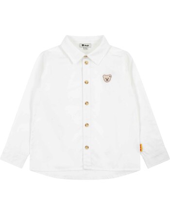Steiff Hemd aus 100% Baumwolle - Bright White