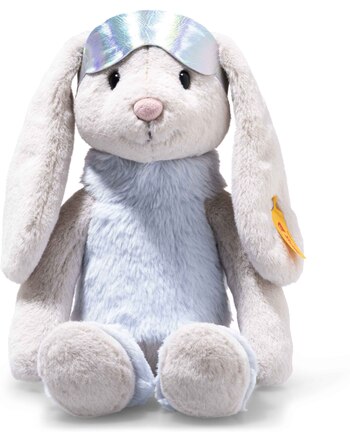 Steiff Hoppie-Hase Skifahrer 31 cm - Hellgrau
