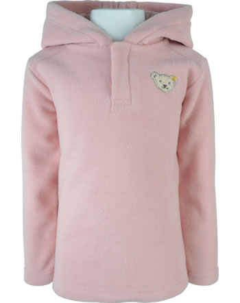 Steiff Kapuzen-Sweatshirt Fleece BASIC Mini silver pink