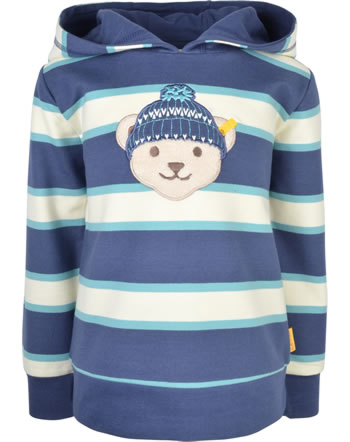 Steiff Kapuzen-Sweatshirt WOLFS LAND Mini Boys crown blue