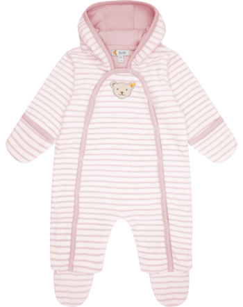 Steiff Overall Fleece JUNGLE FEELING Baby Girls seashell pink 2211441-3073