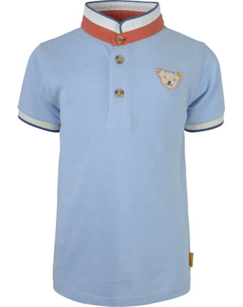 Steiff Polo-Shirt Kurzarm CATCHER Mini Boys brunnera blue