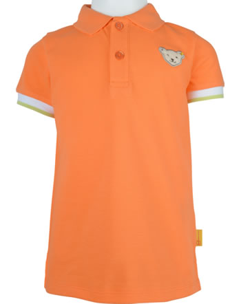 Steiff Polo-Shirt Kurzarm DINOMITE Mini Boys nectarine 2213110-4033