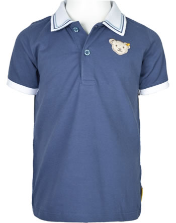 Steiff Polo-Shirt Kurzarm WILD AT HEART Mini Boys moonlight blue 2211109-6072