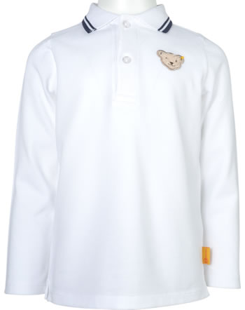 Steiff Poloshirt Langarm SPECIAL DAY Mini Boys bright white 2124107-1000