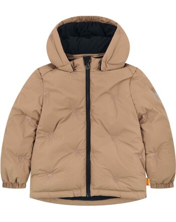 Steiff Schneejacke mit Kapuze und Teddybären - Burro