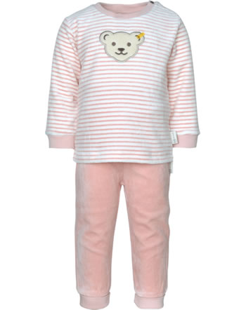Steiff Set Hose + Sweatshirt BASIC BABY WELLNESS silver pink