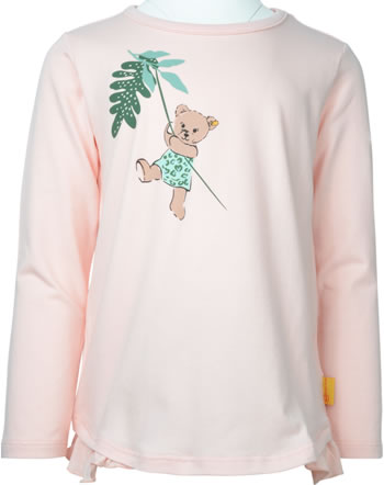 Steiff Shirt Langarm JUNGLE FEELING Mini Girls seashell pink 2211208-3073