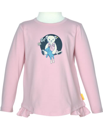 Steiff Shirt Langarm SWEET HEART Mini Girls pink nectar 2121207-3035