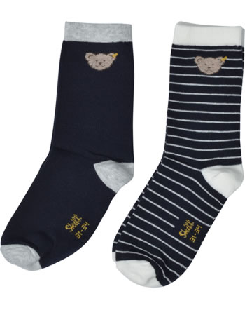 Steiff Socken 2er Pack GOTS steiff navy 2111702-3032