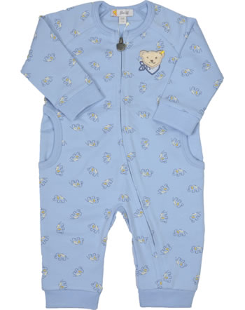 Steiff Strampler Langarm ELEPHANT RIDE Baby Boys chambray blue 2211320-6035