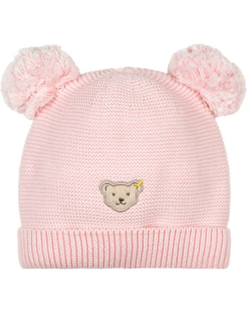 Steiff Knitted Hat CLASSIC Mini Girls barely pink