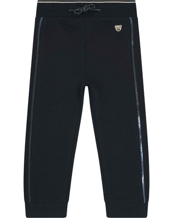 Steiff Sweat-Hose aus Baumwolle mit Pailletten - Steiff Navy
