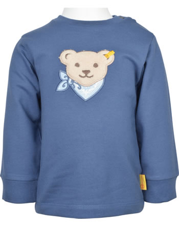 Steiff Sweatshirt ELEPHANT RIDE Baby Boys moonlight blue 2211301-6072