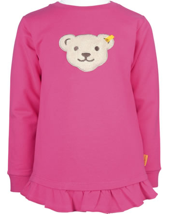 Steiff Sweatshirt squeaker YEAR OF THE TEDDY BEAR Mini raspberry