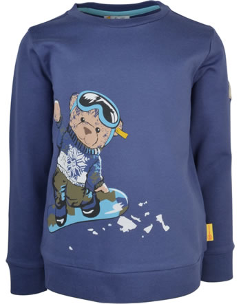 Steiff Sweatshirt WOLFS LAND Mini Boys crown blue