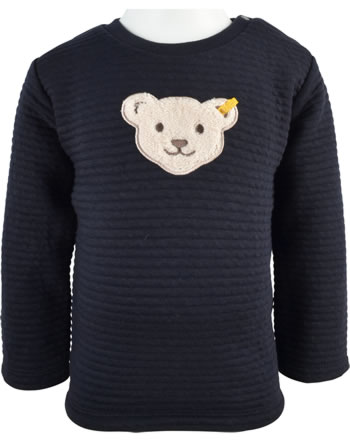 Steiff Sweatshirt YEAR OF THE TEDDY BEAR Baby Boys steiff navy