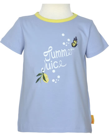 Steiff T-Shirt Kurzarm HELLO SUMMER Mini Girls brunnera blue 2113236-6043