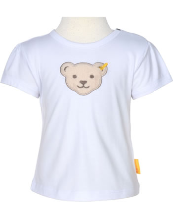 Steiff T-Shirt Kurzarm MARINE AIR Baby Girls bright white 2112424-1000