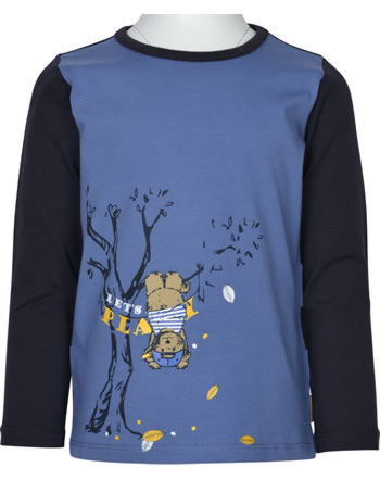 Steiff T-Shirt Langarm LETS PLAY Mini Boys bijou blue 2121101-6066