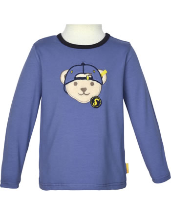Steiff T-Shirt Langarm LETS PLAY Mini Boys bijou blue 2121102-6066