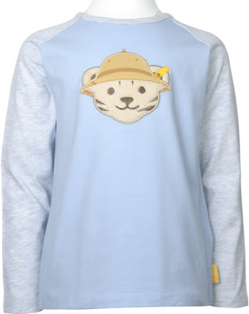 Steiff T-Shirt Langarm WILD AT HEART Mini Boys chambray blue 2211121-6035