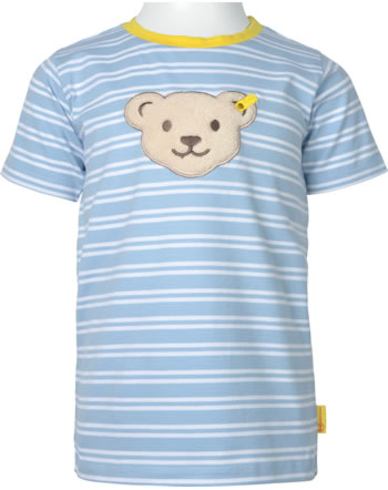 Steiff T-Shirt Quietsche WILD AT HEART Mini Boys chambray blue 2211101-6035