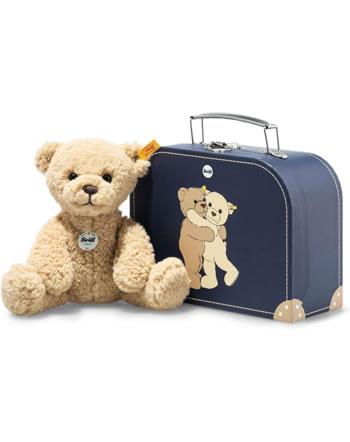 Steiff Ben Teddy bear in suitcase 114021
