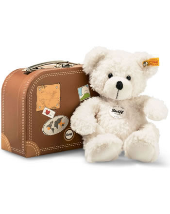 Steiff Teddybär Lotte im Koffer weiß 28 cm 111464