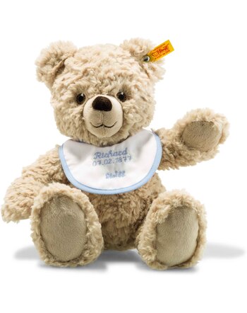 Steiff Teddybär mit personalisierbarem Lätzchen 30 cm